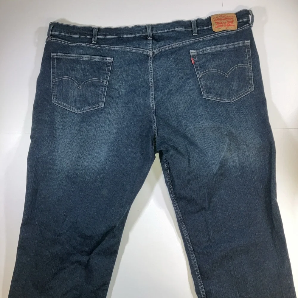 Levi's‎ 559 Jeans Mens 50x30 Relaxed Straight Dark Wash Stretch Denim